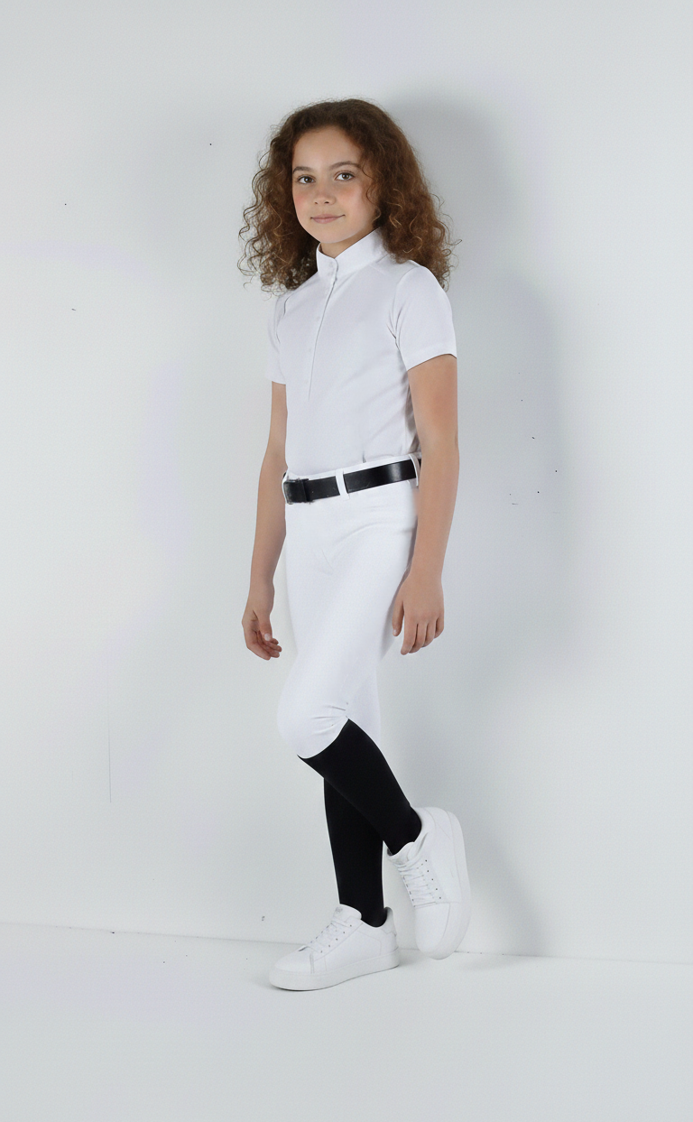 Lily Breeches White