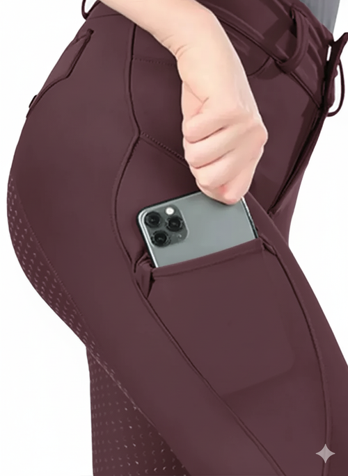 Reithose Laura Weinrot